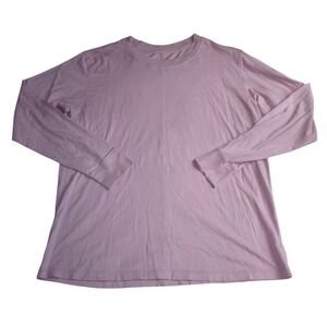 Lululemon Purple Long Sleeve T-Shirt